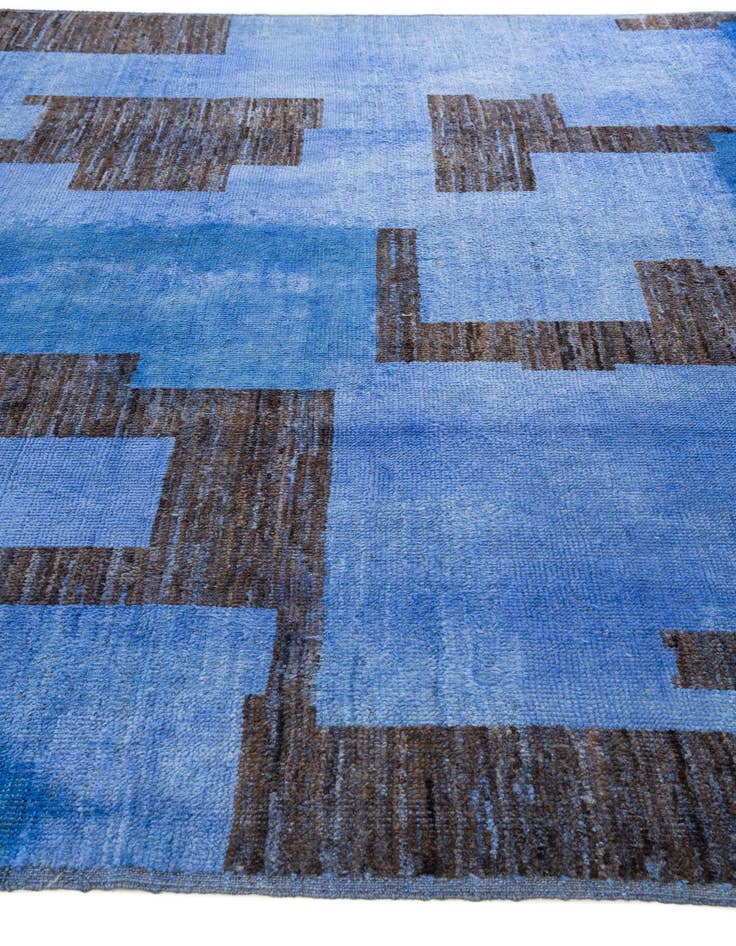Detail image of  9' 2 x 12' 5  Hand Knotted Moroccan Wool Rug
