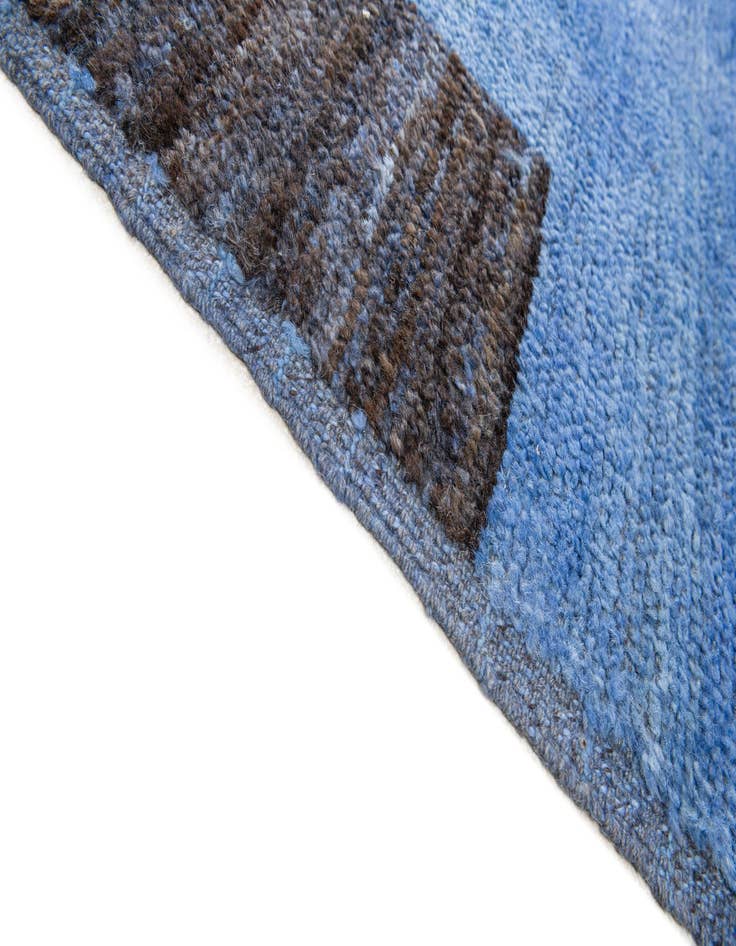 Detail image of  9' 2 x 12' 5  Hand Knotted Moroccan Wool Rug