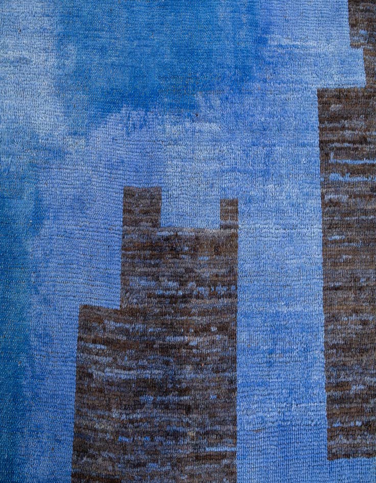 Detail image of  9' 2 x 12' 5  Hand Knotted Moroccan Wool Rug