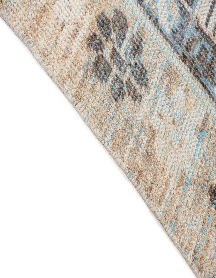 Detail image of  9' 4 x 13' 9  Hand Knotted Moroccan Wool Rug