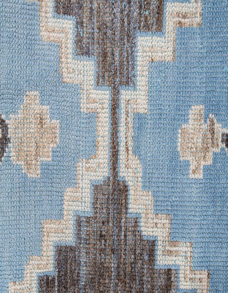 Detail image of  9' 4 x 13' 9  Hand Knotted Moroccan Wool Rug