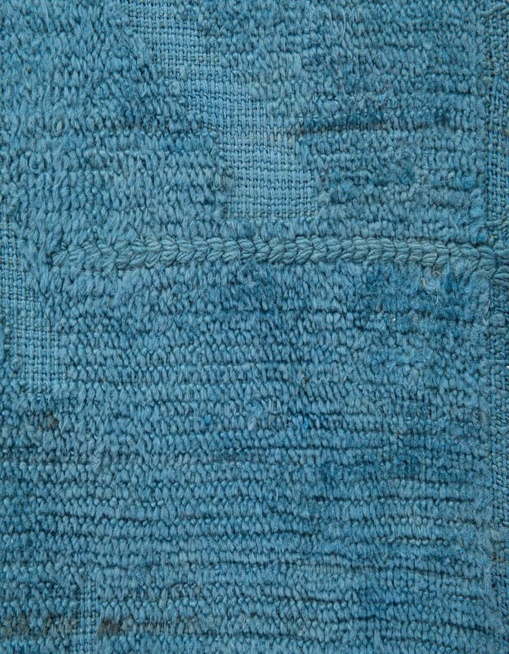 Detail image of  8' 9 x 12'  Hand Knotted Moroccan Wool Rug