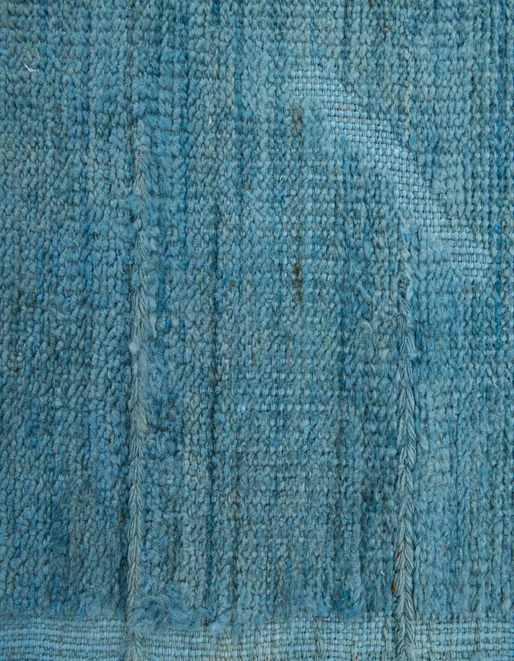 Detail image of  8' 9 x 11' 9  Hand Knotted Moroccan Wool Rug