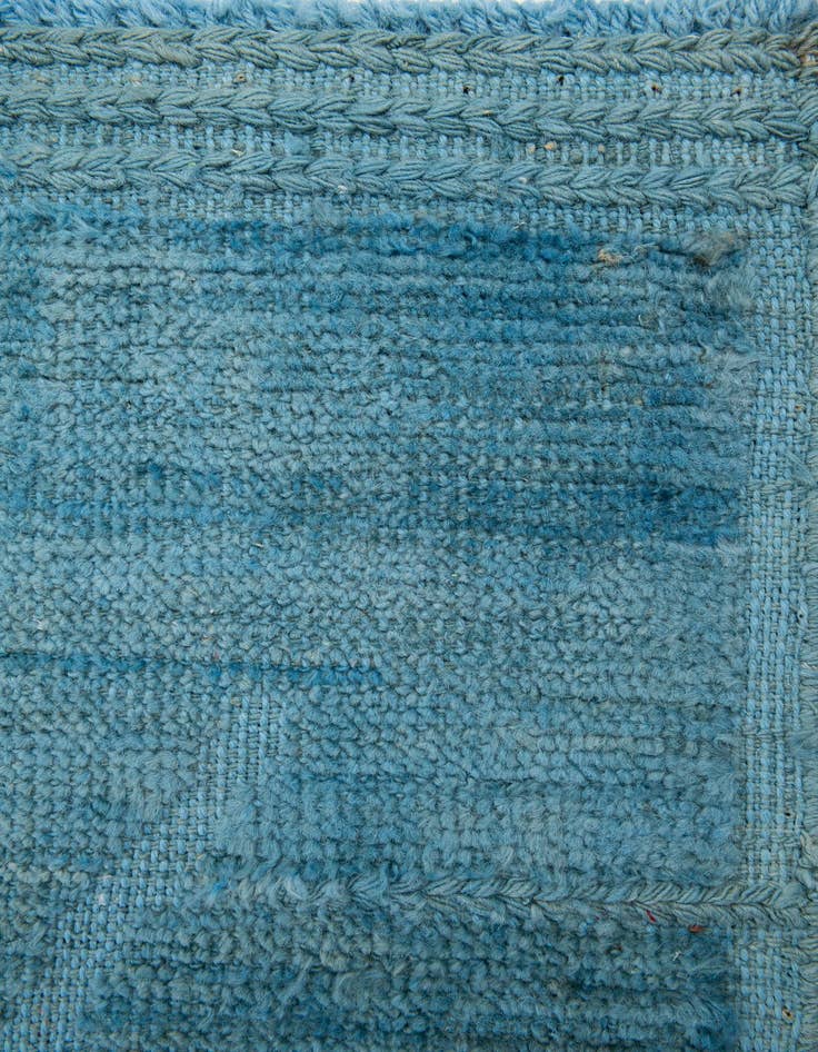 Detail image of  8' 9 x 11' 9  Hand Knotted Moroccan Wool Rug