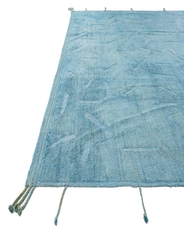 Detail image of  9' x 12' 1  Hand Knotted Moroccan Wool Rug