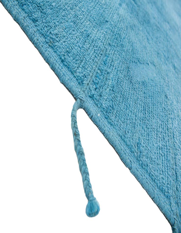 Detail image of  9' x 11' 9  Hand Knotted Moroccan Wool Rug