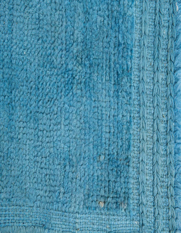 Detail image of  9' x 11' 9  Hand Knotted Moroccan Wool Rug