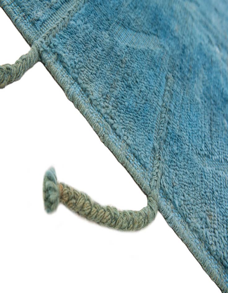 Detail image of  8' x 10' 1  Hand Knotted Moroccan Wool Rug