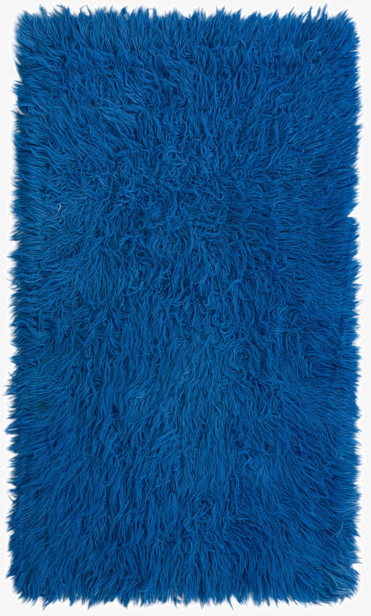  2' 9 x 4' 8  Hand Knotted Moroccan Wool Rug