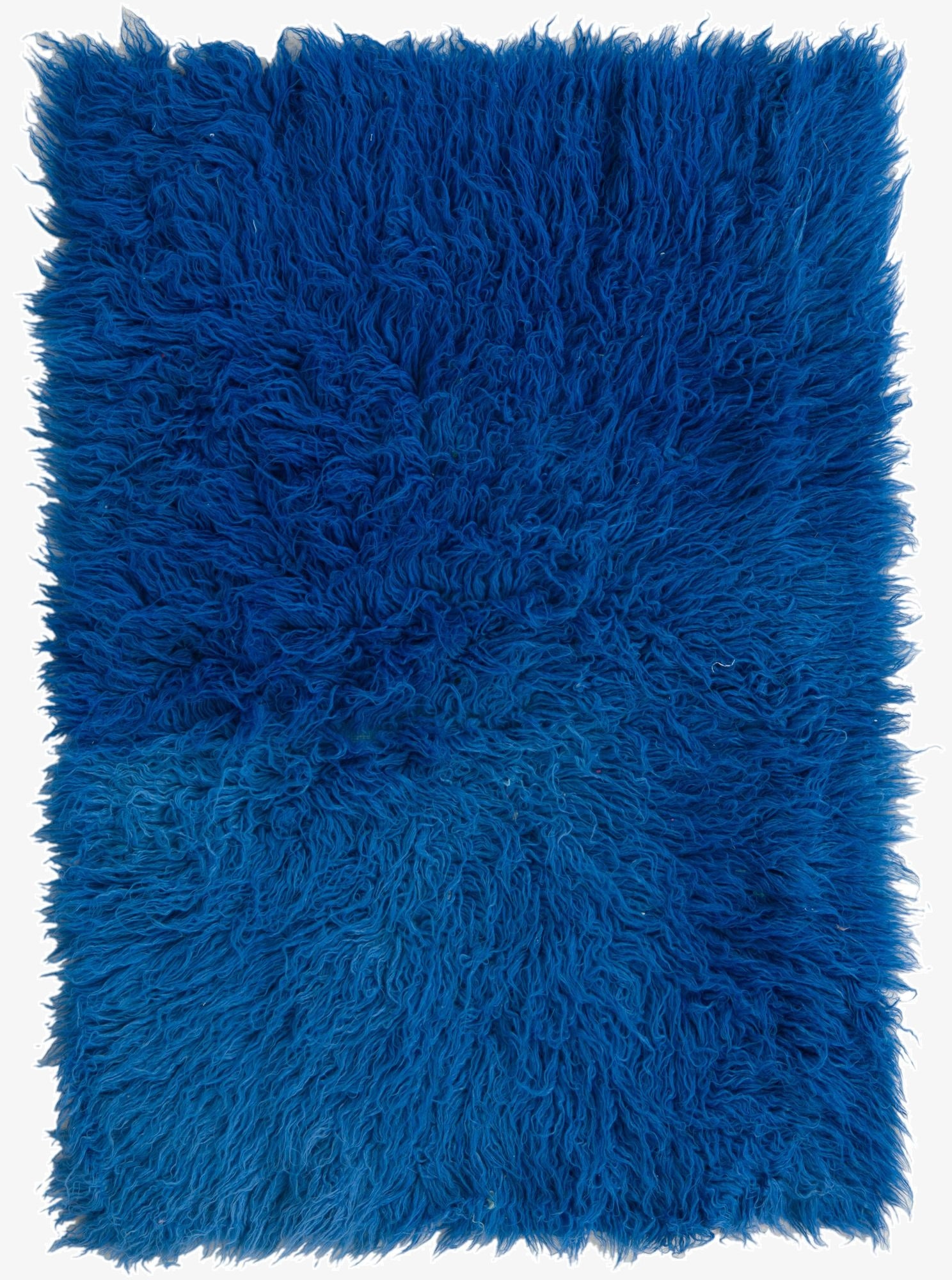  3' 4 x 4' 7  Hand Knotted Moroccan Wool Rug