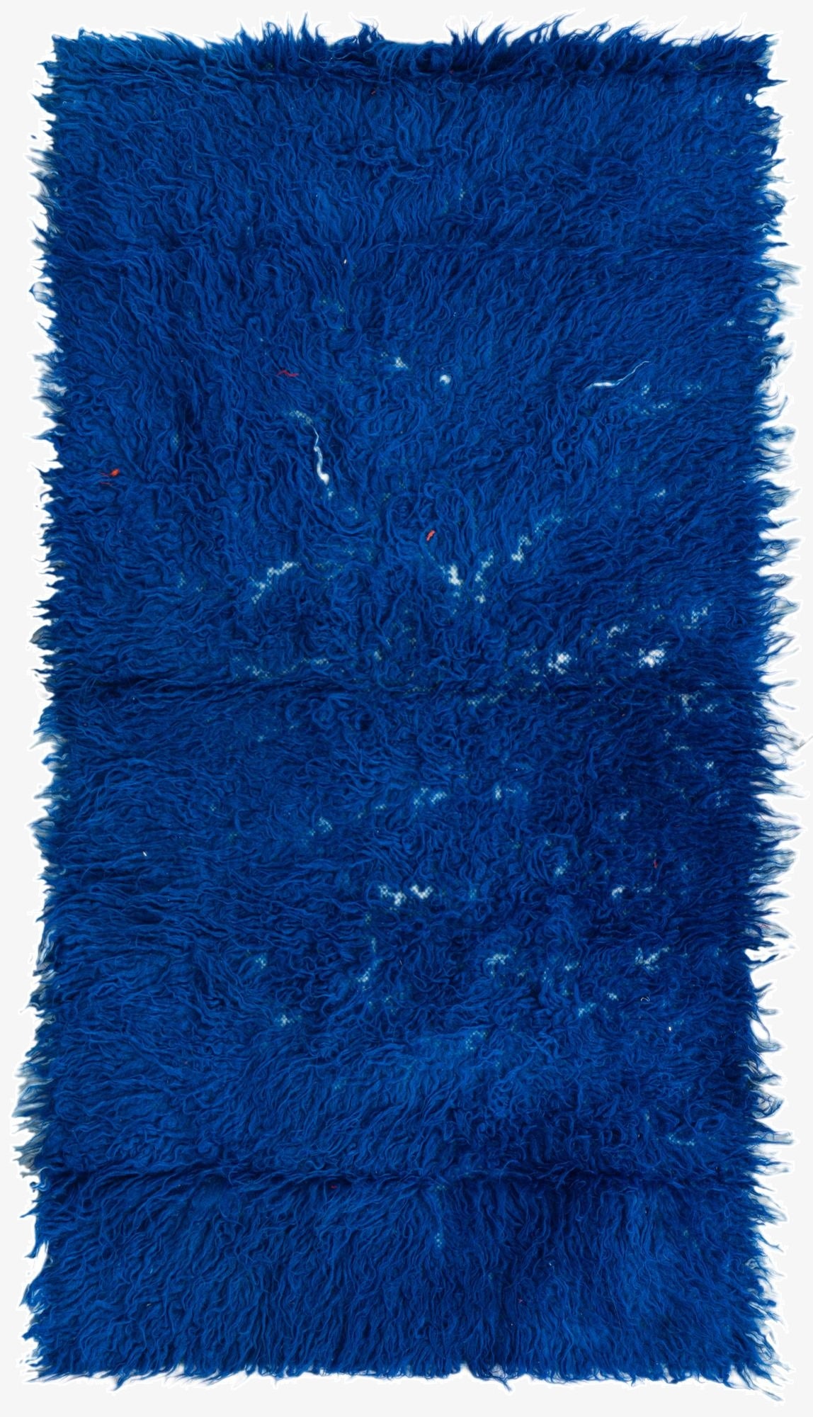  2' 4 x 4' 5  Hand Knotted Moroccan Wool Rug