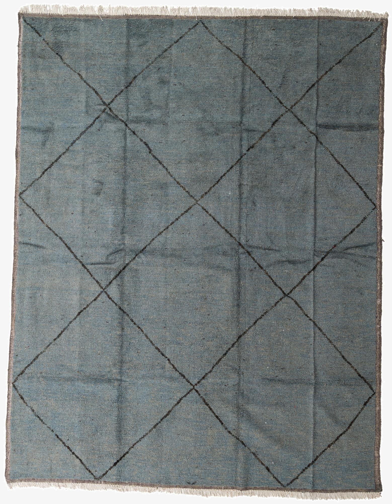  12' x 15' 4  Hand Knotted Moroccan Wool Rug