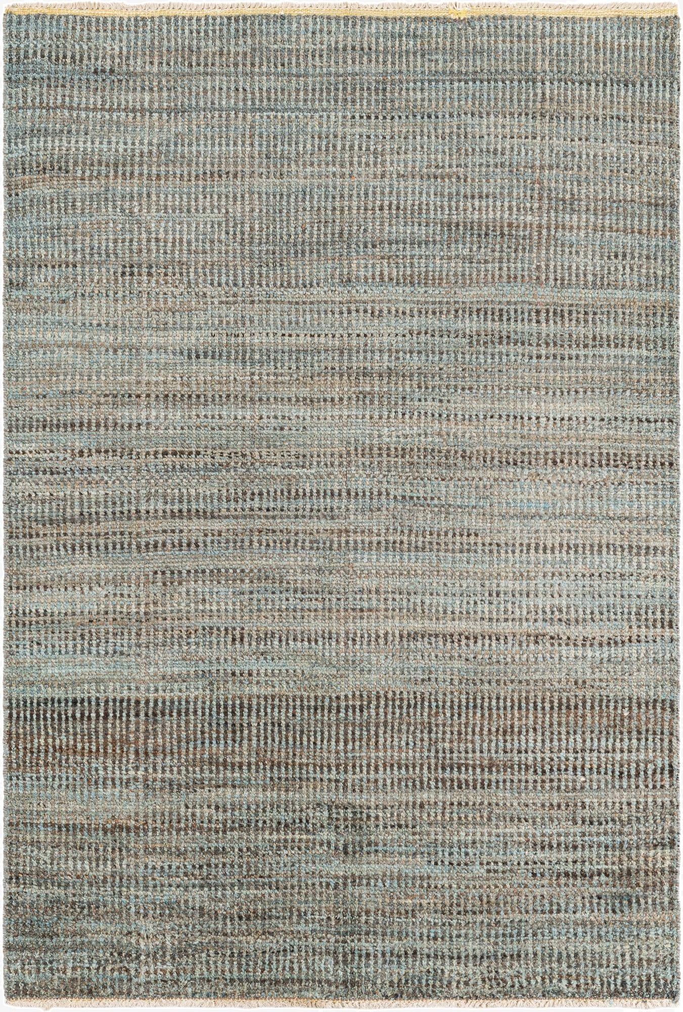  4' 9 x 7' 1  Hand Knotted Moroccan Wool Rug