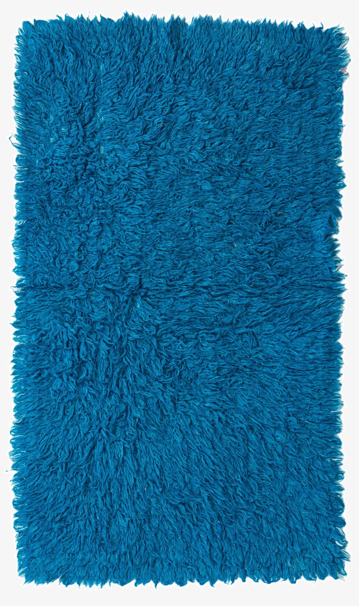  3' 2 x 5' 4  Hand Knotted Moroccan Wool Rug