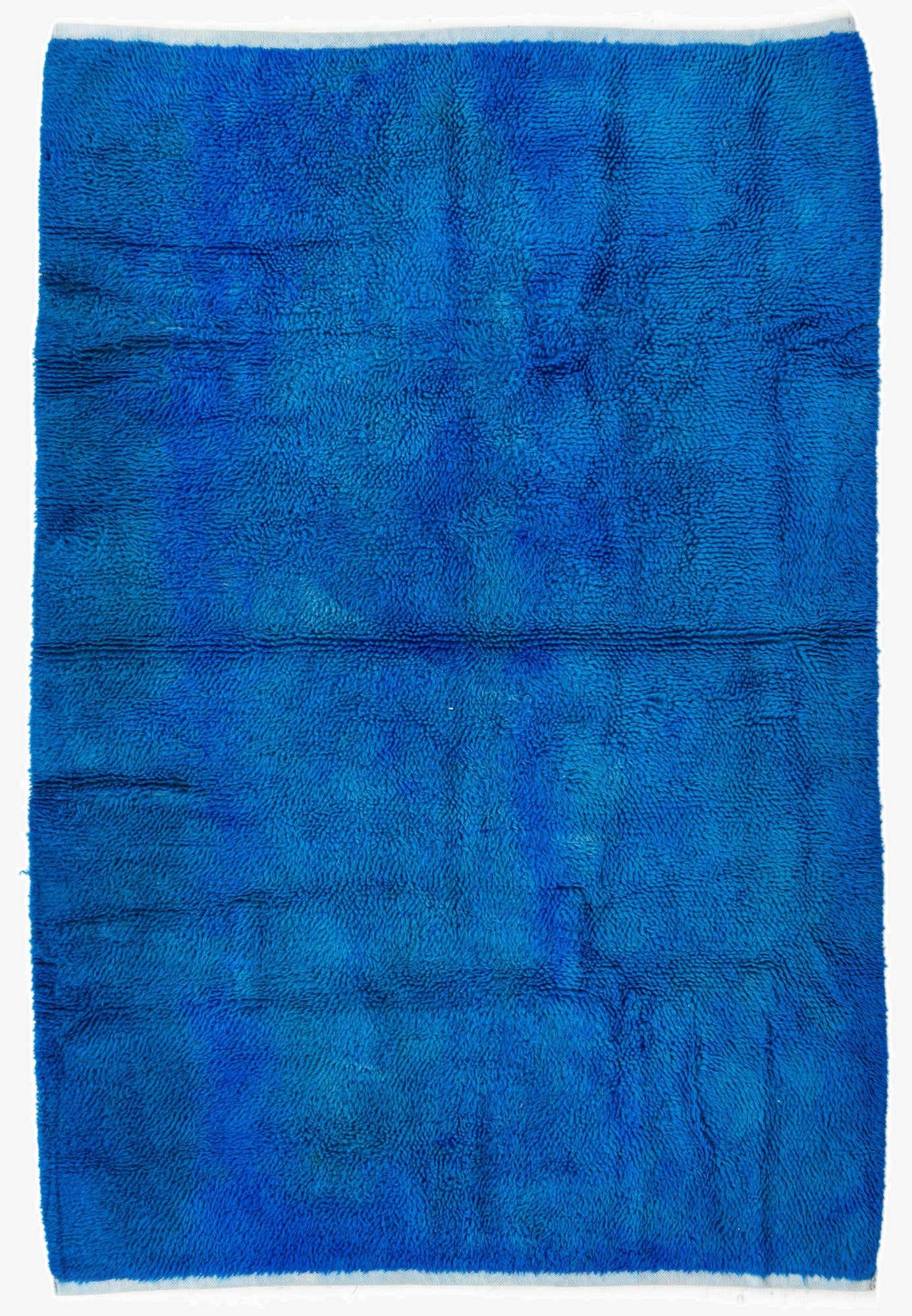  4' 7 x 6' 9  Hand Knotted Moroccan Wool Rug