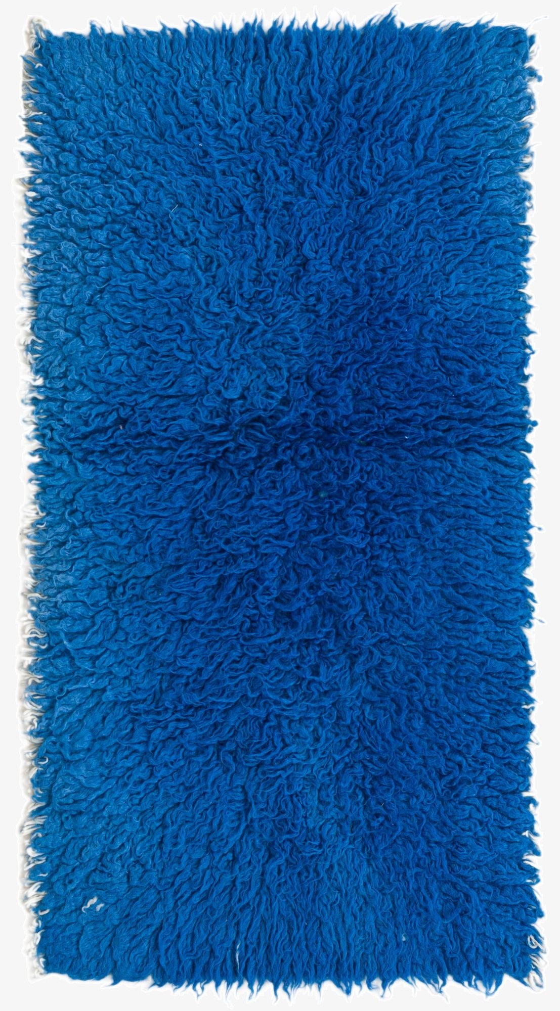  2' 5 x 4' 8  Hand Knotted Moroccan Wool Rug