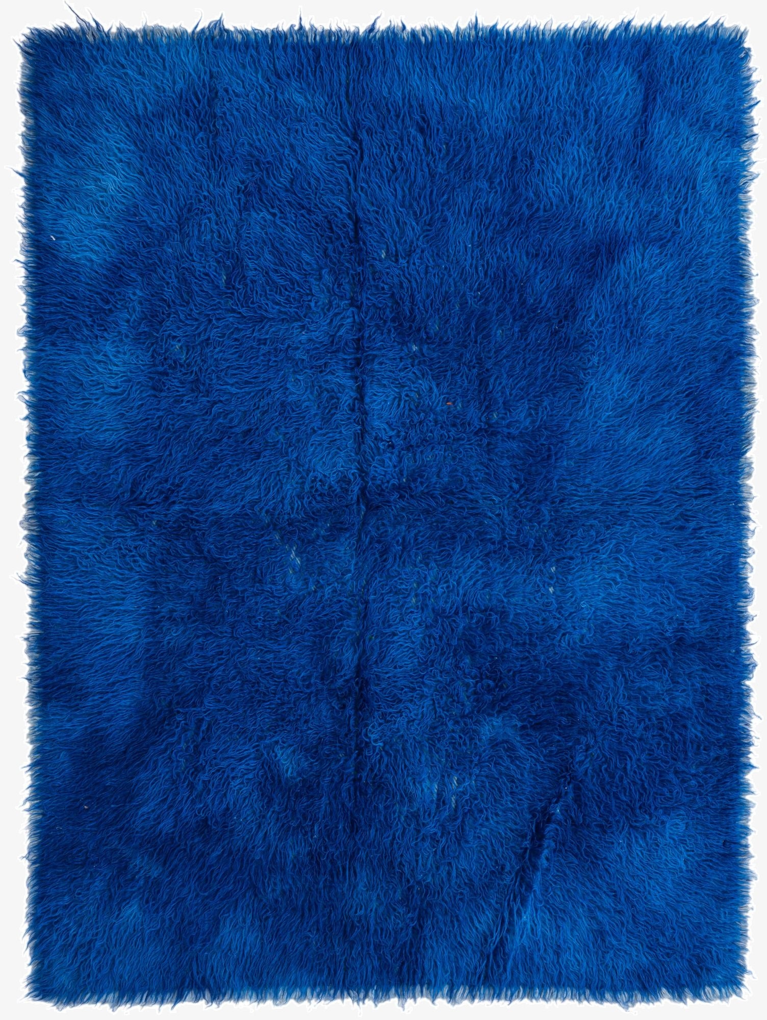  4' 8 x 6' 4  Hand Knotted Moroccan Wool Rug