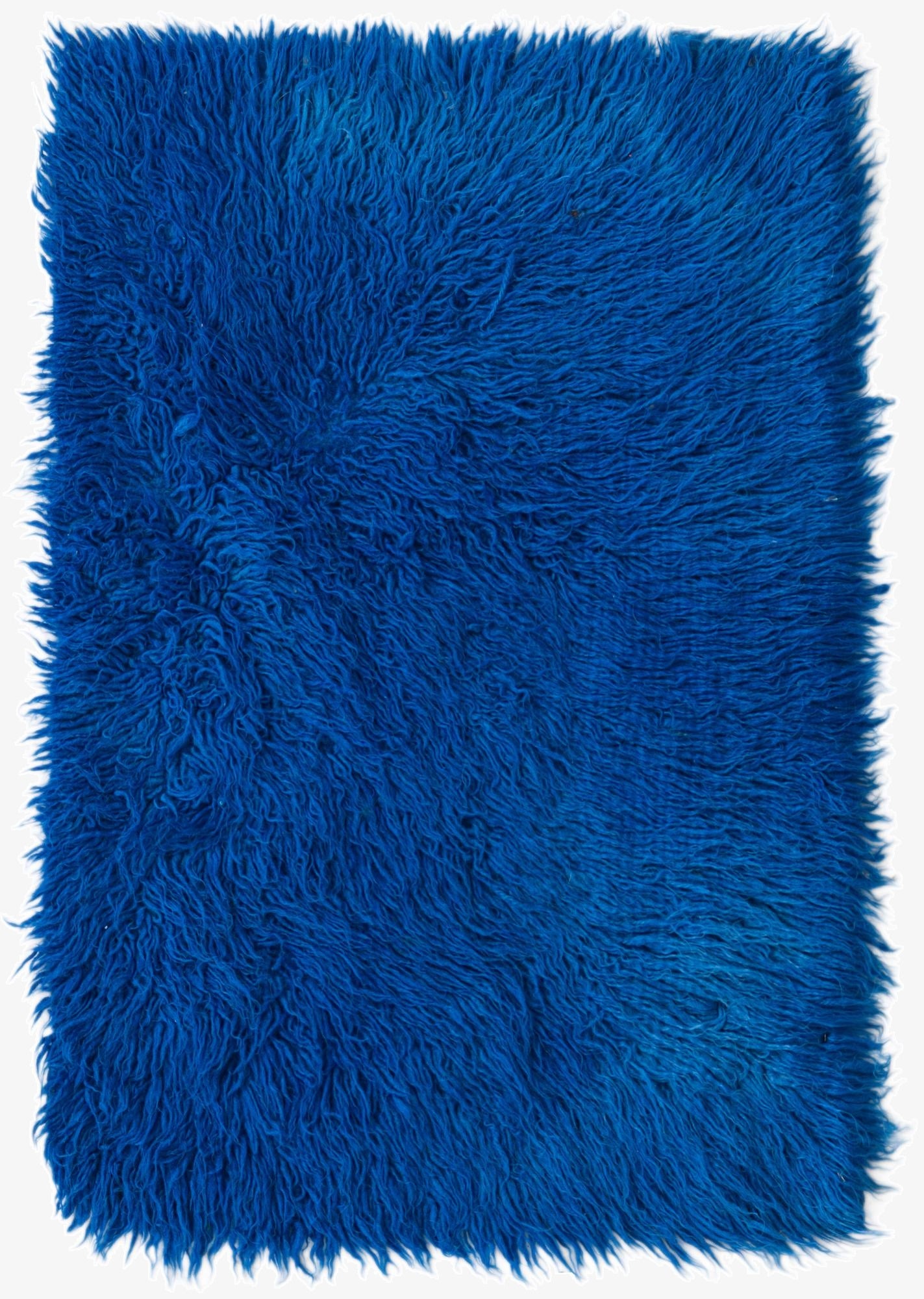  2' 3 x 3' 4  Hand Knotted Moroccan Wool Rug