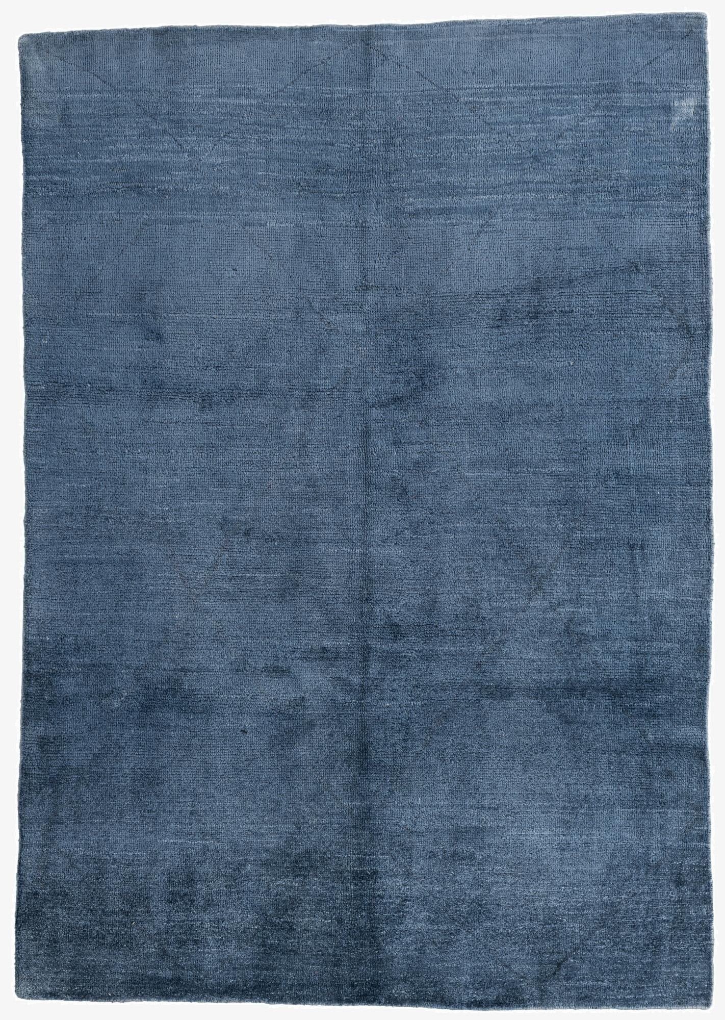  5' 6 x 7' 10  Hand Knotted Moroccan Wool Rug