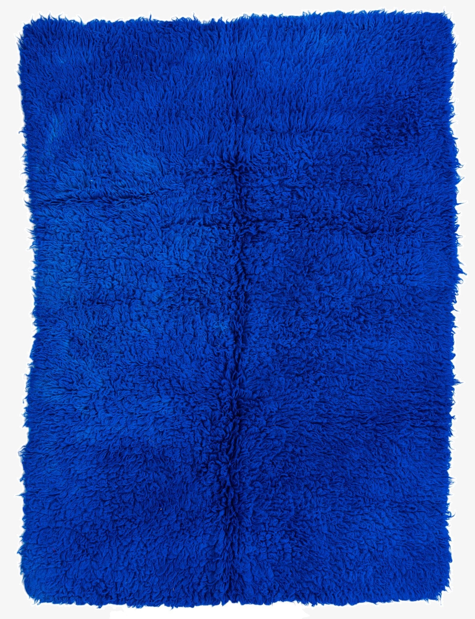  4' 6 x 6' 2  Hand Knotted Moroccan Wool Rug