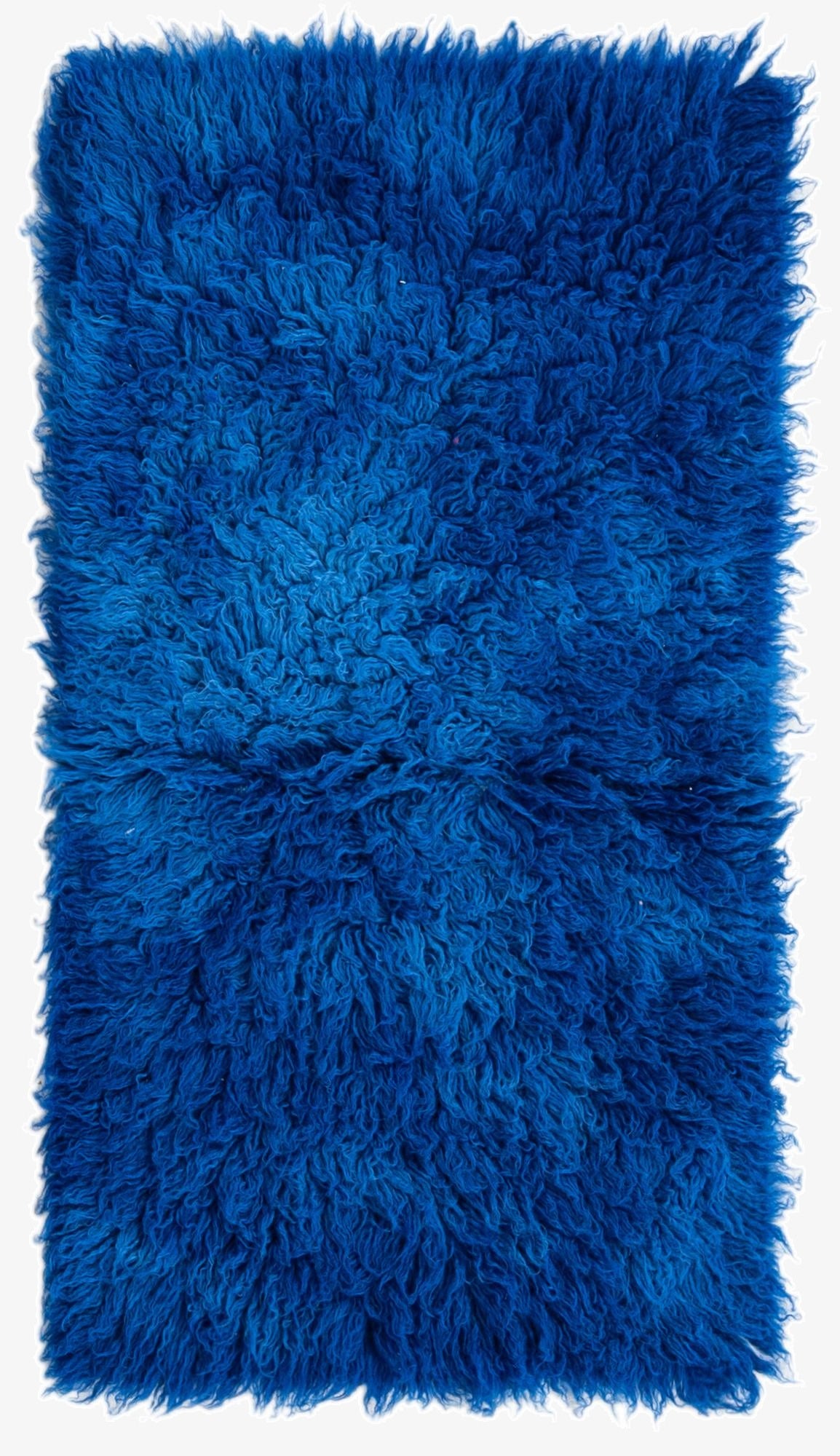  2' 4 x 4' 4  Hand Knotted Moroccan Wool Rug