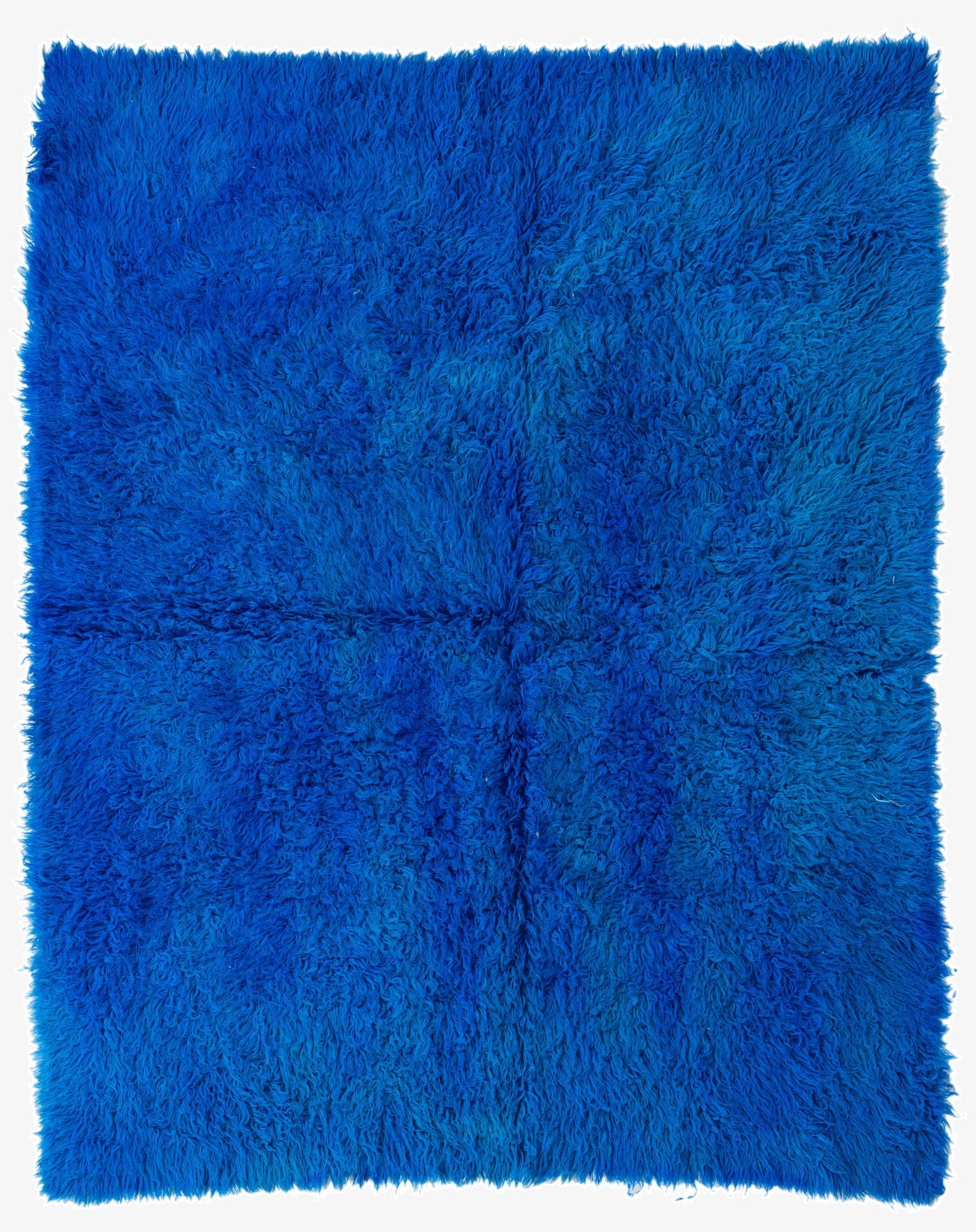  6' 5 x 8'  Hand Knotted Moroccan Wool Rug