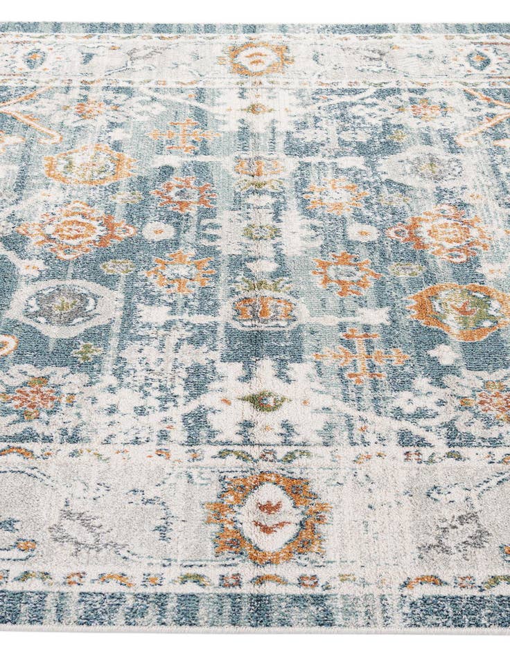 Detail image of  5' 3 x 7' 9 Nain Design Rug