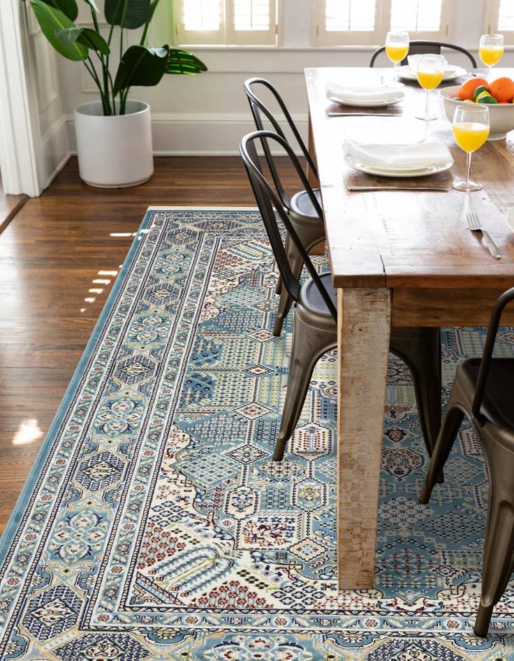 Detail image of  3' x 5' Nain Design Rug