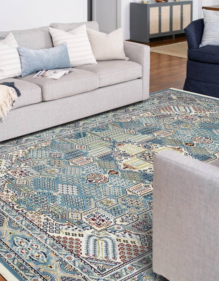 Detail image of  3' x 5' Nain Design Rug