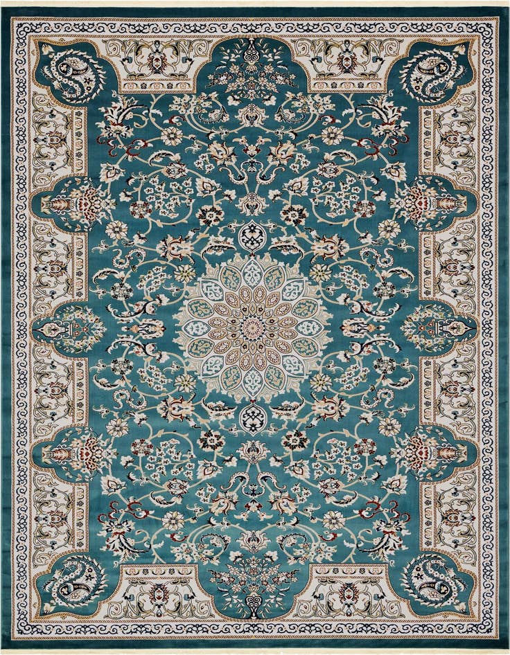 Detail image of  10' x 13' Nain Design Rug