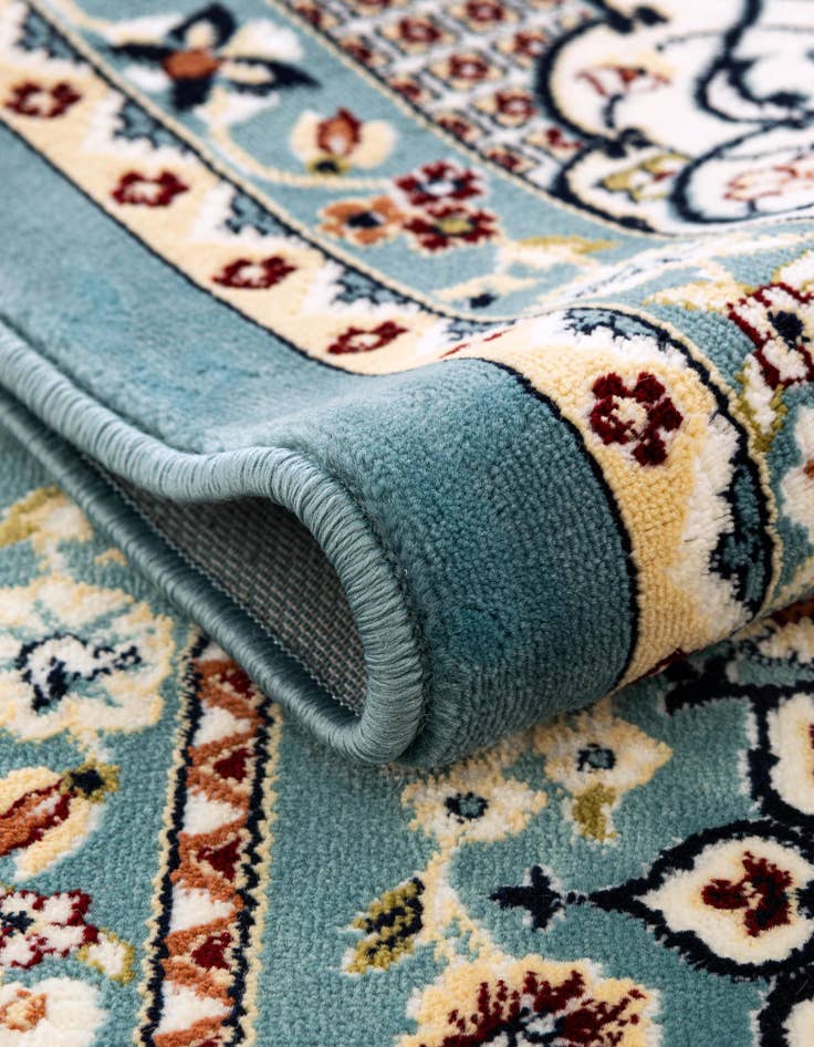 Detail image of  5' 3 x 8' Nain Design Rug