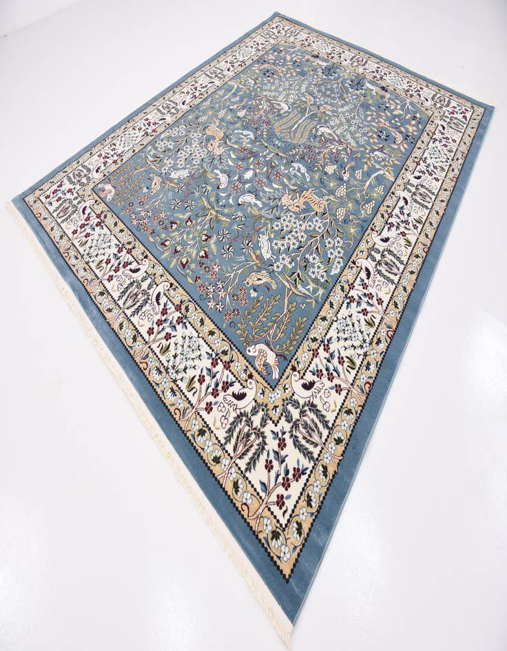 Detail image of  7' 10 x 10' Nain Design Rug