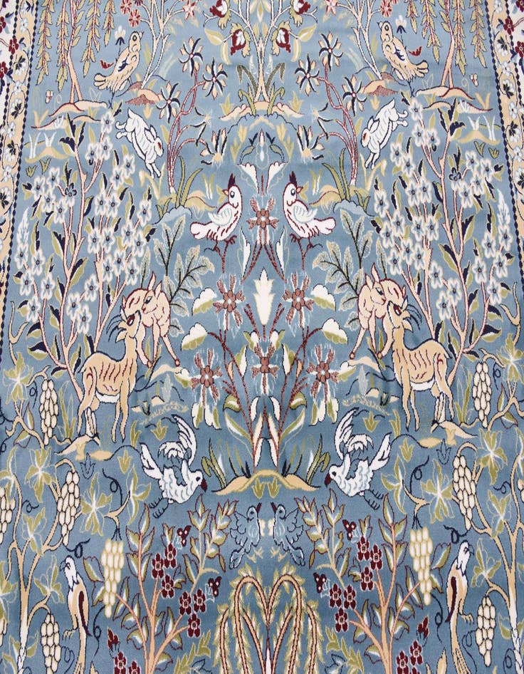 Detail image of  7' 10 x 10' Nain Design Rug