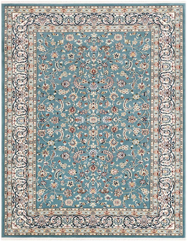 Detail image of  5' 3 x 8' Nain Design Rug