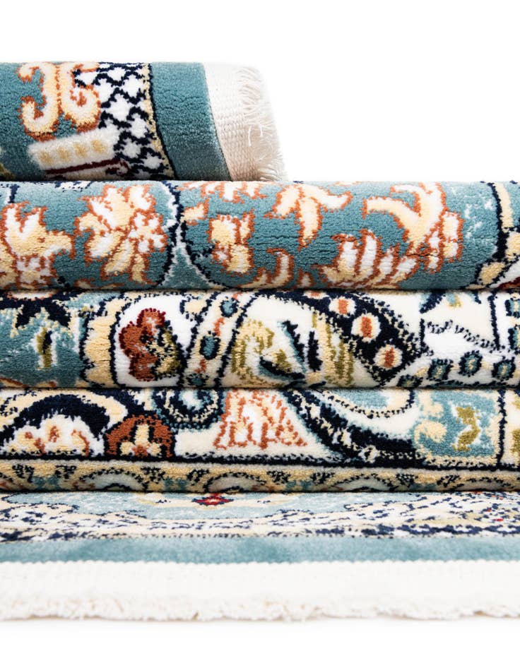 Detail image of  7' 10 x 10' Nain Design Rug