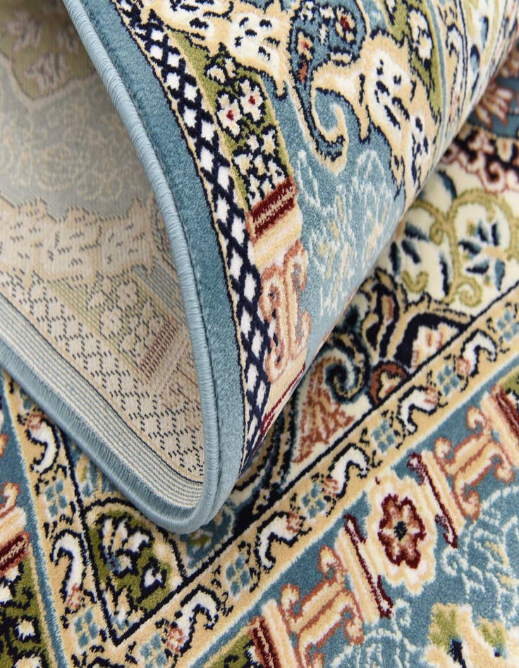 Detail image of  5' 3 x 8' Nain Design Rug