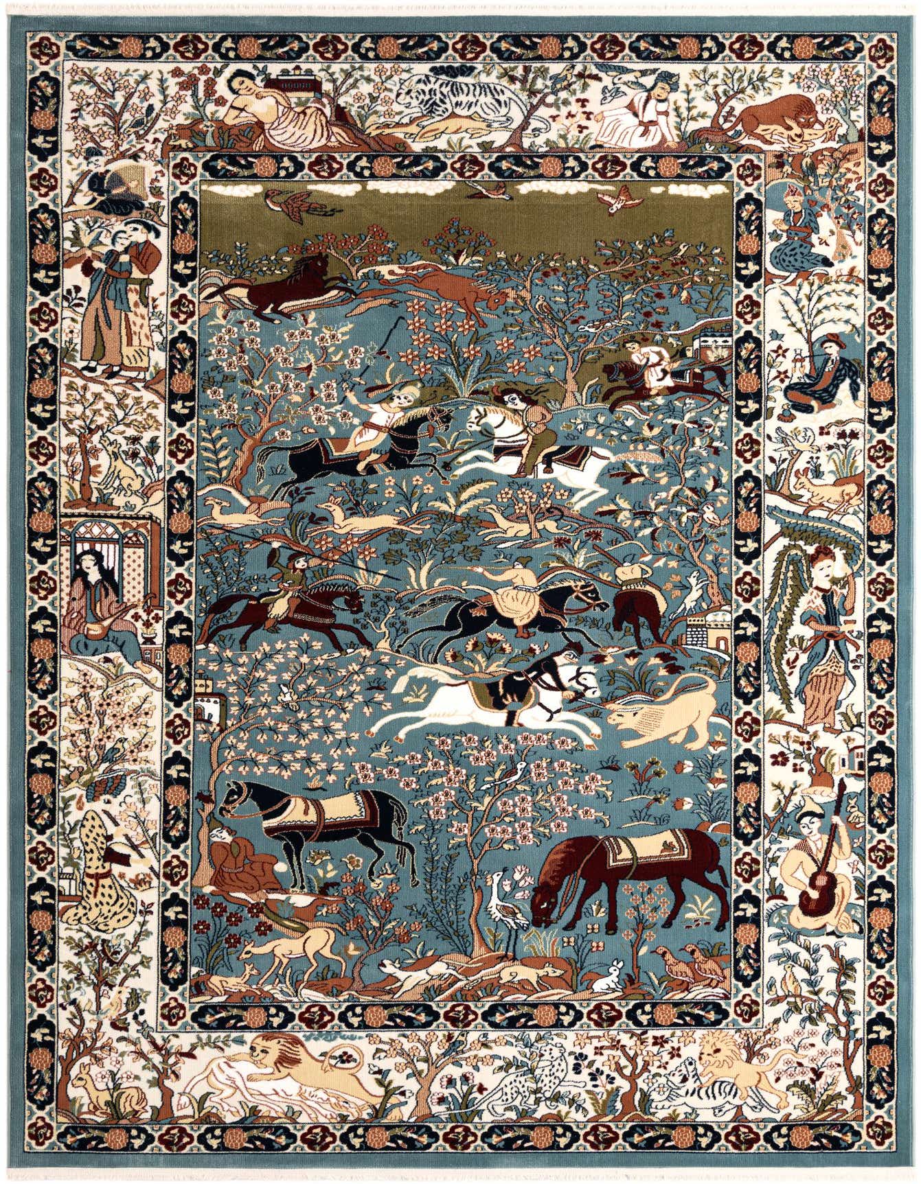 Primary image  7' 1 x 10' Nain Design Rug