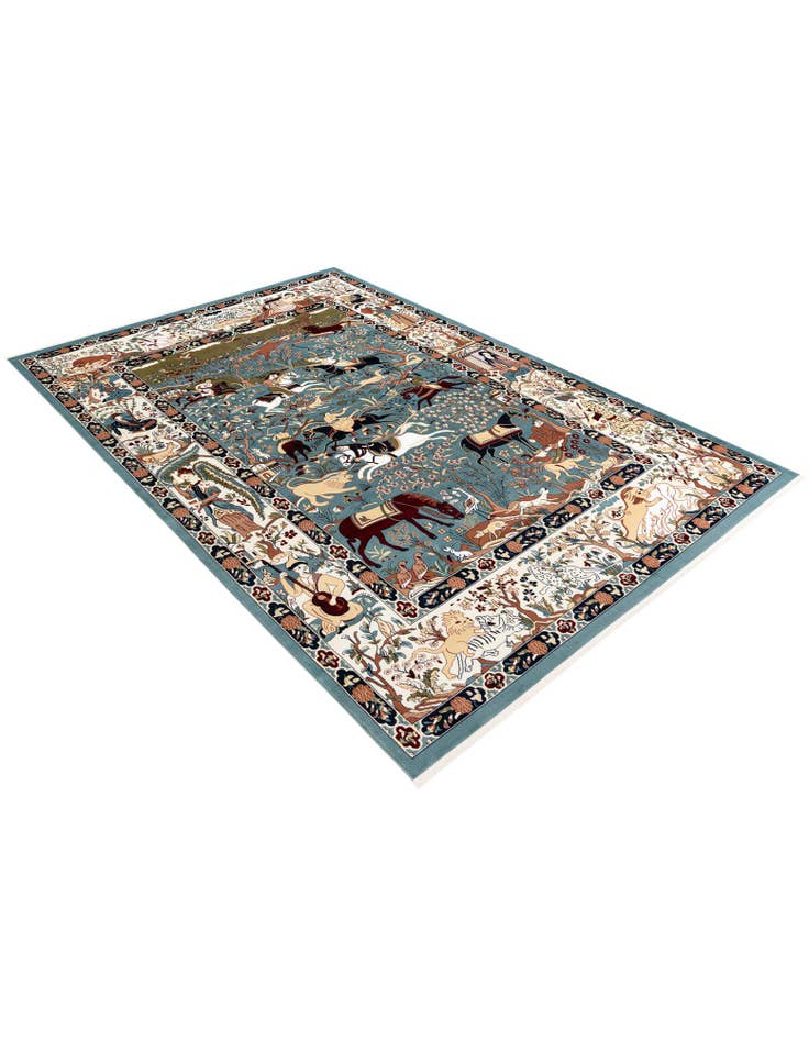 Detail image of  9' x 12' Nain Design Rug