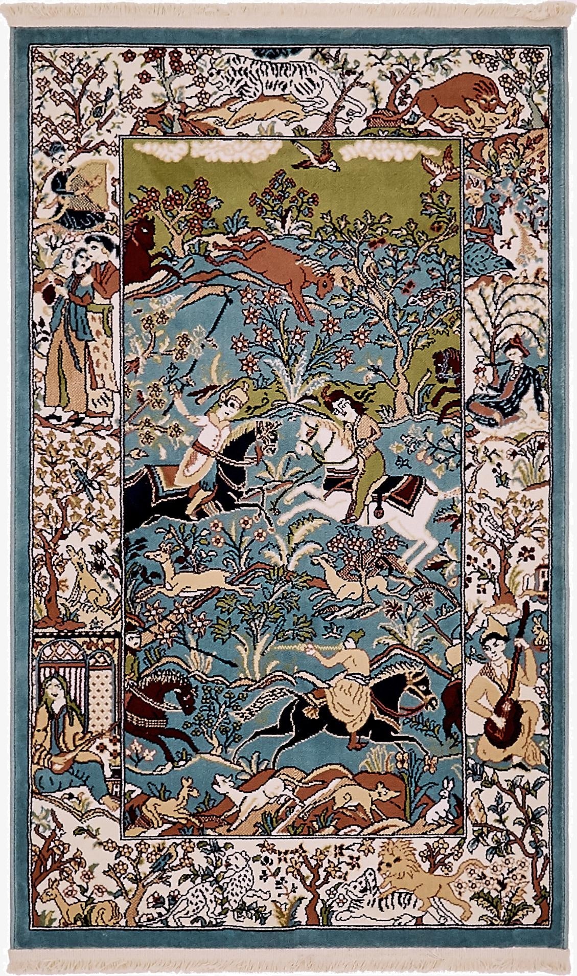  3' x 5' 3 Nain Design Rug