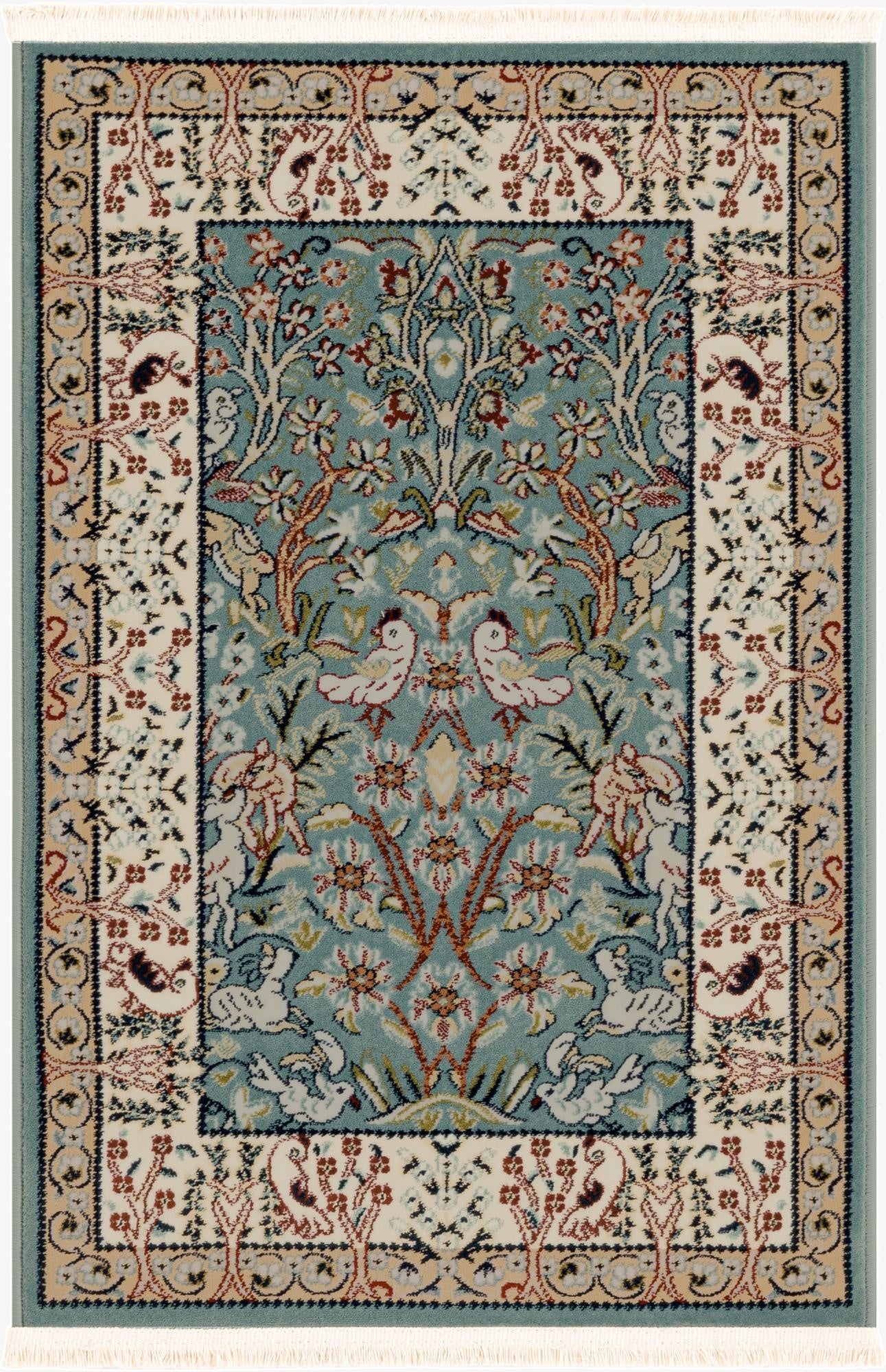  2' x 3' Nain Design Rug