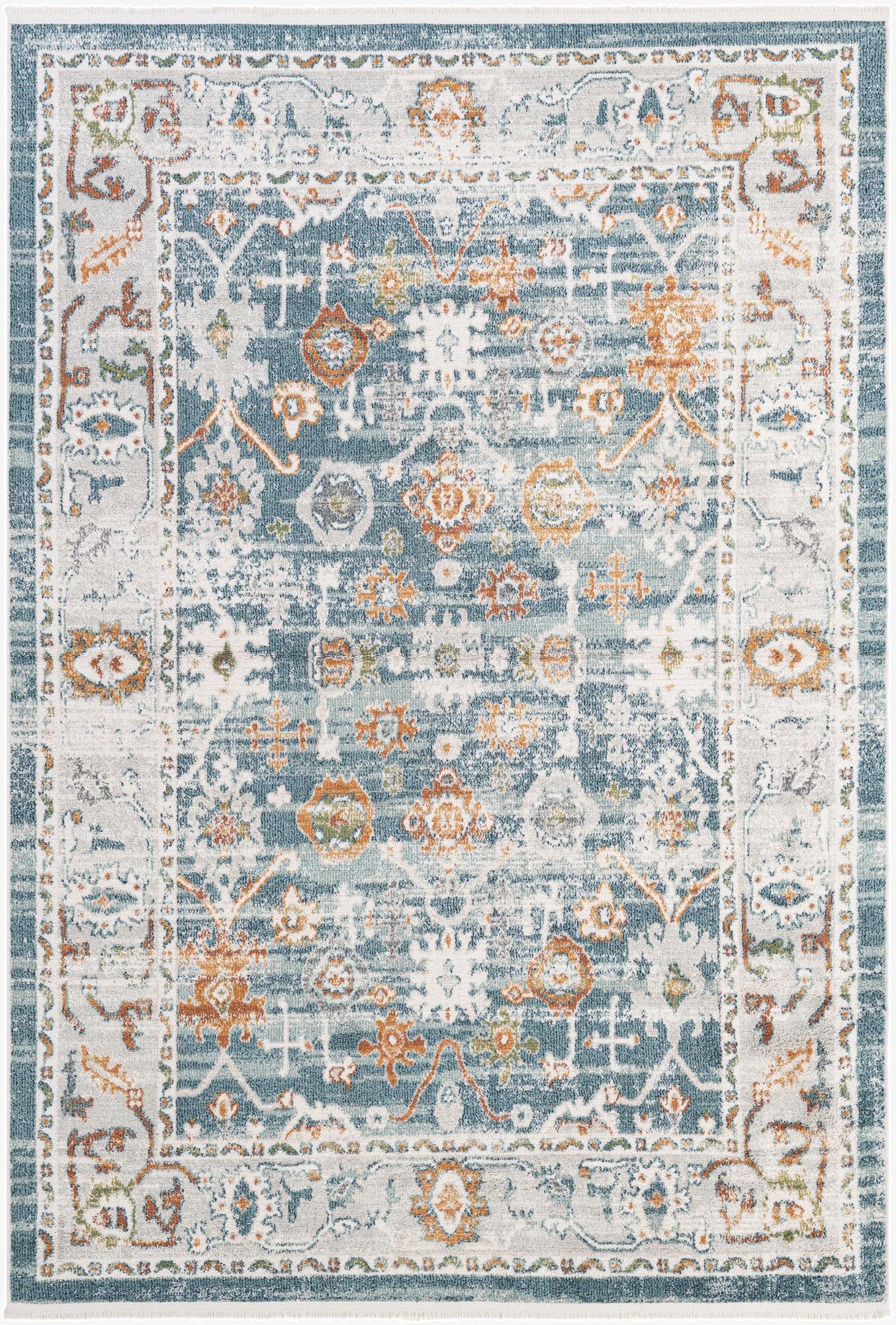  5' 3 x 7' 9 Nain Design Rug