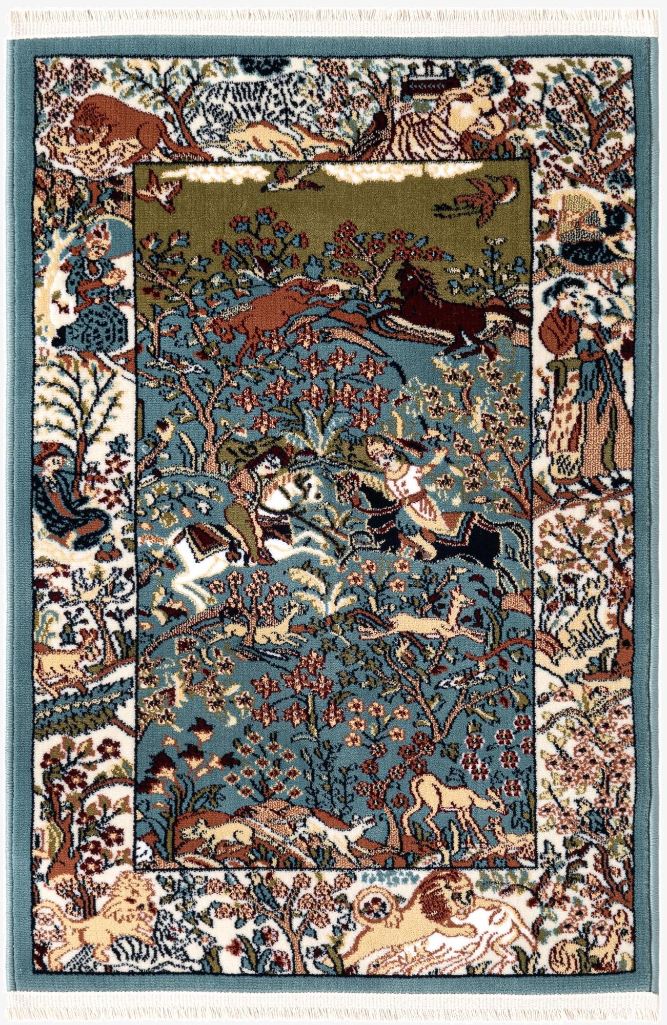  2' x 3' 1 Nain Design Rug