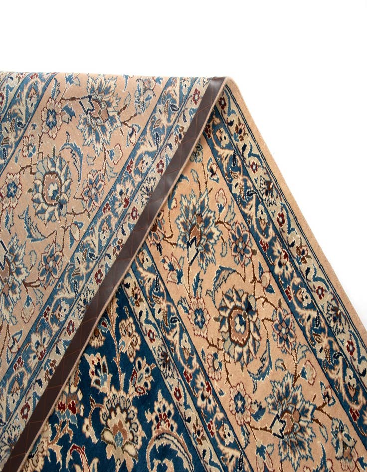 Detail image of  10' 1 x 16' 4  Hand Knotted Nain Persian Rug