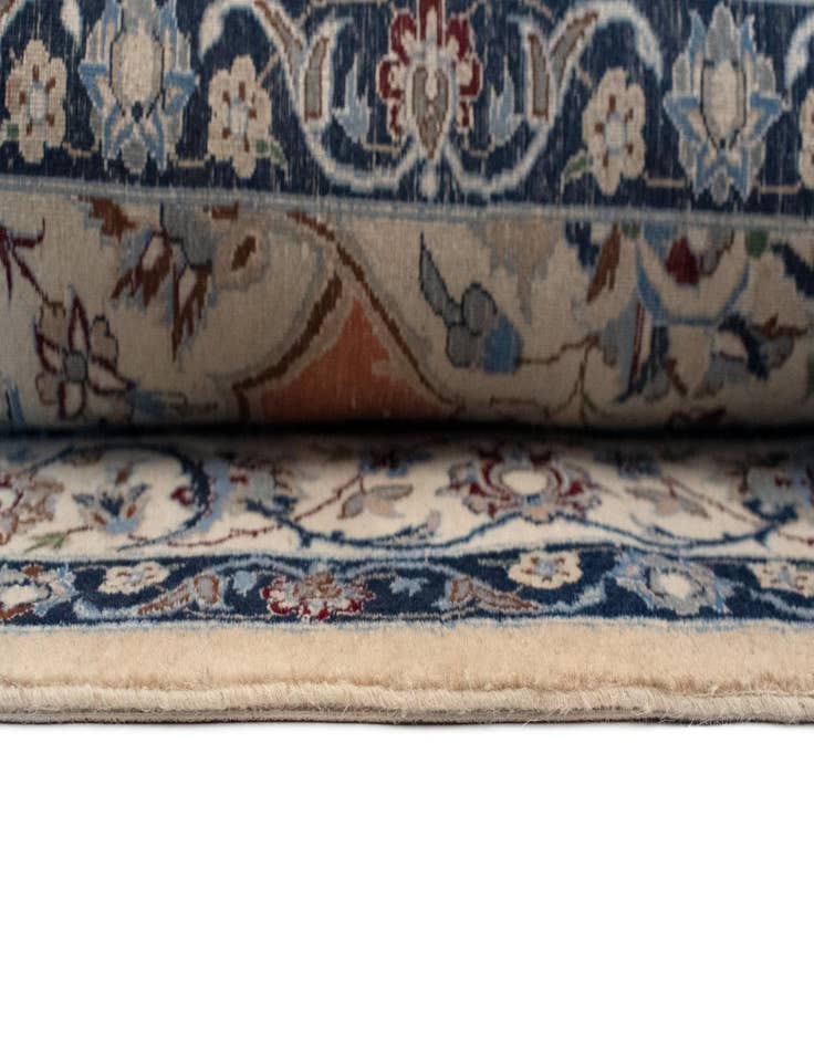 Detail image of  14' 9 x 21' 6  Hand Knotted Nain Persian Rug