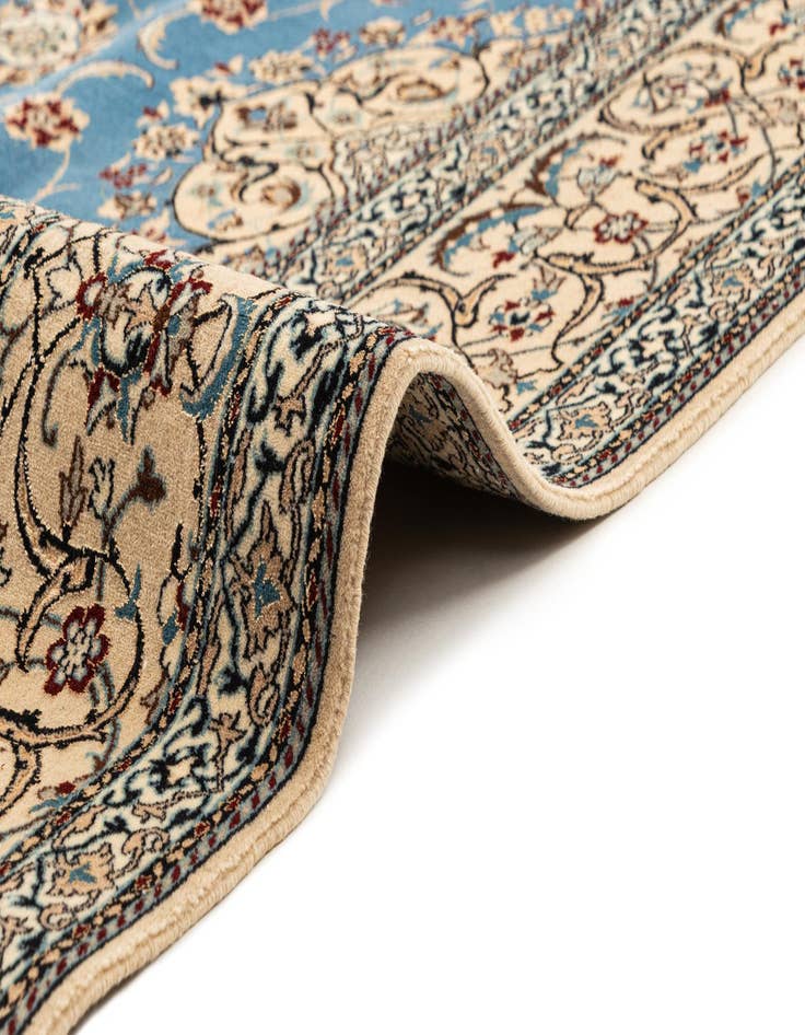 Detail image of  6' 8 x 9' 8  Hand Knotted Nain Rug