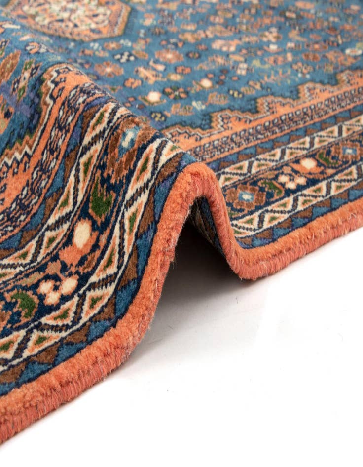 Detail image of  3' 7 x 5' 1  Hand Knotted Nasrabad Persian Wool Rug