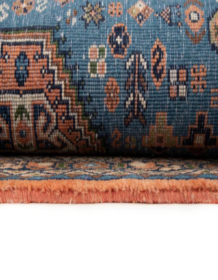 Detail image of  3' 7 x 5' 1  Hand Knotted Nasrabad Persian Wool Rug