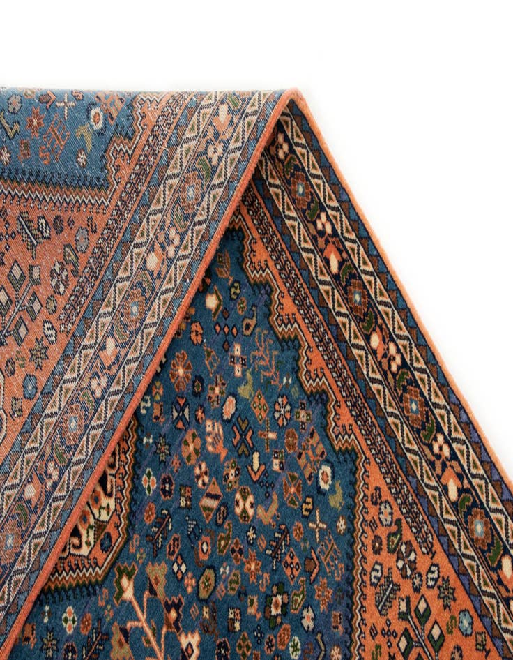 Detail image of  3' 7 x 5' 1  Hand Knotted Nasrabad Persian Wool Rug