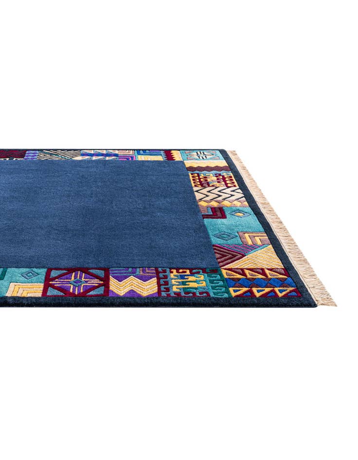 Detail image of  6' 8 x 9' 6  Hand Knotted Nepal Wool Rug