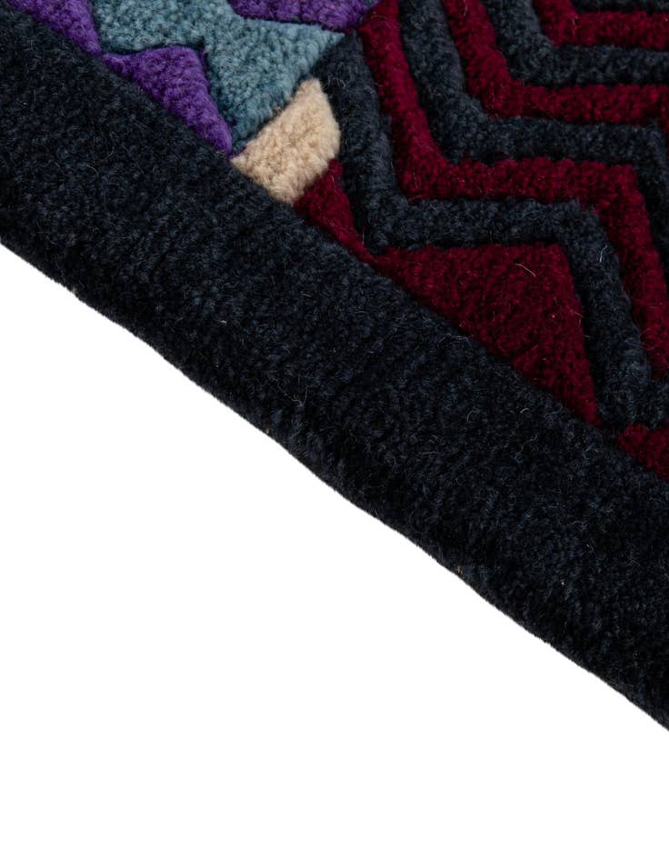 Detail image of  6' 8 x 9' 6  Hand Knotted Nepal Wool Rug